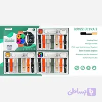 ساعت هوشمند و ایرپاد پرو مدل kw 22 ultra 2