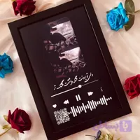 کادو،هدیه- تابلو موزیکال طرح عکس دلخواه و انتخاب موزیک با شما