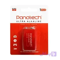 باتری 9V کتابی ULTRA ALKALINE برند Panatech کارتی