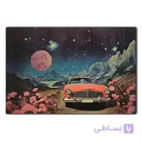 تابلو ماشین و کهکشانی