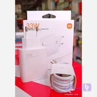 شارژر 33 وات اصلی شیائومی با کابل تایپ سی ثانیه شمار مکس