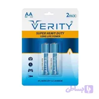 باتری قلمی VERITY مدل Super Heavy Duty کارتی 2 عددی اورجینال