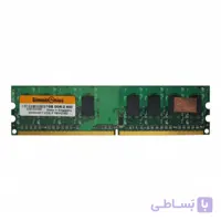 رم کامپيوتر سیمترونیکس فرکانس 800 مگاهرتز CL5 مدل DDR2-800 ظرفيت 2 گيگابايت استوک