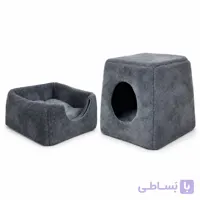 جای خواب سگ و گربه مدل آنجل دو حالته در رنگ مختلف