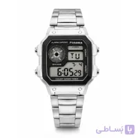 ساعت مردانه طرح کاسیو پیوما بند استیل کد 1201