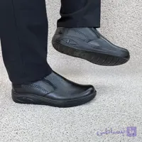 کفش طبی مردانه چرمی طرح کلارک کد 1407 ارسال رایگان کفش پاپوش بهبهان