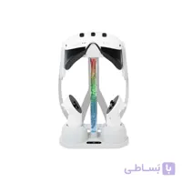 پایه شارژر هدست متاکوئست 3 و 3s همراه با نور RGB