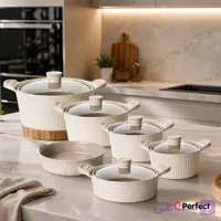 سرویس قابلمه 15 پارچه گرانیتی نایس اکر سری Shell
