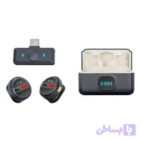 میکروفون بی سیم یقه ایSX21 دو کاناله تایپ سی و آیفون
