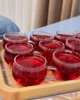 استکان پیرکس کوپه ای ۲۲۰ میل اصلی وارداتی
