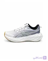 کفش کتونی مردانه مدل رانینگ اسیکس طوسی سفید ASICS