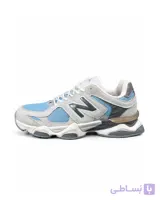 کفش کتانی بزرگ پا مدل نیوبالانس 9060 کرم آبی New Balance 9060