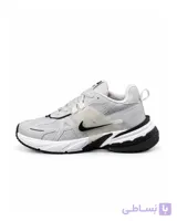 کفش کتانی مردانه بزرگ پا نایکی v2k رنگ طوسی مشکی Nike V2k