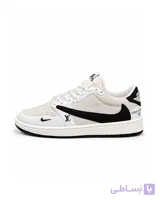 کفش کتانی مردانه مدل نایکی ترویس سفید آبی مشکی Nike travis