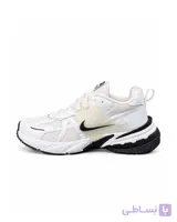 کفش کتانی مردانه بزرگ پا نایکی v2k رنگ سفید مشکی Nike V2k