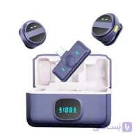 میکروفون یقه ای دو کاربره Microphone Sx21 پورت Type-C و iphone
