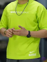 تیشرت دو نخ پنبه vip مدل nike مردانه فسفر کد1714