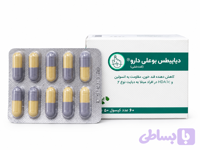 کپسول کاهش دهنده قند خون دیابیطس بوعلی دارو ۶۰ عددی