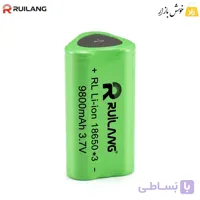 باتری مثلثی رویلانگ 3.7 ولت 9800 میلی‌آمپر 3 سلولی 18650