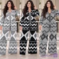ژاکت شلوار بافت