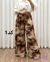 شلوار نخی زنانه خارجی A7631