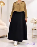 کت سارافون یقه انگلیسی 7549