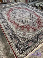 فرش 12متری 1200شانه تراکم 3600 لاکی فلت کد037 اکروایک ارسال رایگان