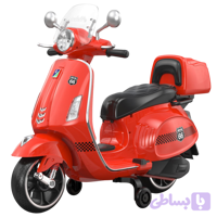 موتور شارژی کودک وسپا صندوق دار مدل ZC-7737