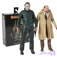 اکشن فیگور مایکل مایرز و دکتر لومیس از هالووین 2 Ultimate Michael Myers & Dr. Loomis برند نکا اورجینال