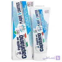 خمیر دندان جلوگیری از تشکیل پلاک و پوسیدگی کاپیتانو    CAPITANO