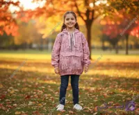 هودی تک دخترانه جنس میکرو سایز 55 تا ۶۰ -هودی شیک عیدانه