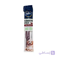 تشویقی مدادی سگ گناولرز حاوی پروتئین سویا با طعم بیف Gnawlers Stick Dog Treat With Beef Flavour بسته 3 عددی