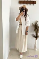 شومیز زنانه سفید مدل خامه دوزی کد۱۰۷۱۷