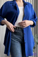 مانتو زنانه دبل فیس (موسلین) کد ۱۰۷۰۶