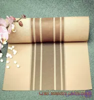 پرده ورتیکال یا دی کی ساده رنگ شکلاتی طلایی کدD7