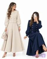 کت دامن کتان مدل ژاله زنانه (ضمانت اصالت) ارسال رایگان