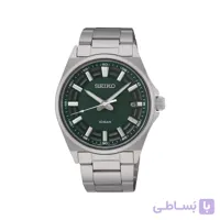 ساعت مچی مردانه سیکو فلزی نقره ای صفحه سبز SUR503P1