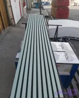 دیوار پوش ترمووال pvc پشت فوم دار ۵۰×۲۸۰ رنگ سبز ماچا - پانیذ