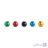 کلید فشاری شستی استارت لحظه‌ای مینیاتوری چراغ دار سایز 16 JBH