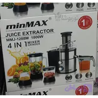 آبمیوه گیری مین مکس MMJ1288M : چهار کاره