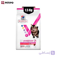 غذای خشک گربه دایجستیو مولتی بنفیت هیلز (Hill’s Multi Benefit +Digestion with Salmon) وزن 1.5 کیلوگرم