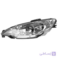 چراغ جلو چپ 206 بدون موتور فن آوران