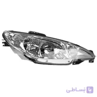 چراغ جلو راست 206 بدون موتور فن آوران