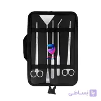 کیف ست پنس و قیچی ۵عددی