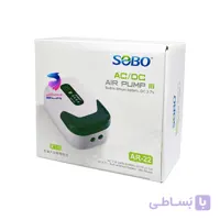 پمپ هوا شارژی ۲ خروجی AR-22 سوبو