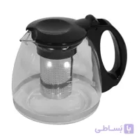 قوری پیرکس چای ساز استوانه ای (قطر کفی 10 سانتی‌متر)
