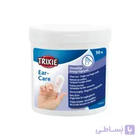 پد انگشتی گوش سگ و گربه تریکسی مدل Ear Care بسته 50 عددی