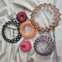 کلیپس جمع‌کننده مو آکاردئونی مات شمعی