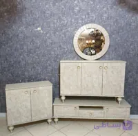 ست میز تلویزیون و کنسول وکیوم طرح لینا