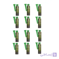 مکمل سوخت خودرو قابل استفاده برای خودروهای بنزینی بهران مدل بهزی حجم 250 میلی لیتر مجموعه 12 عددی